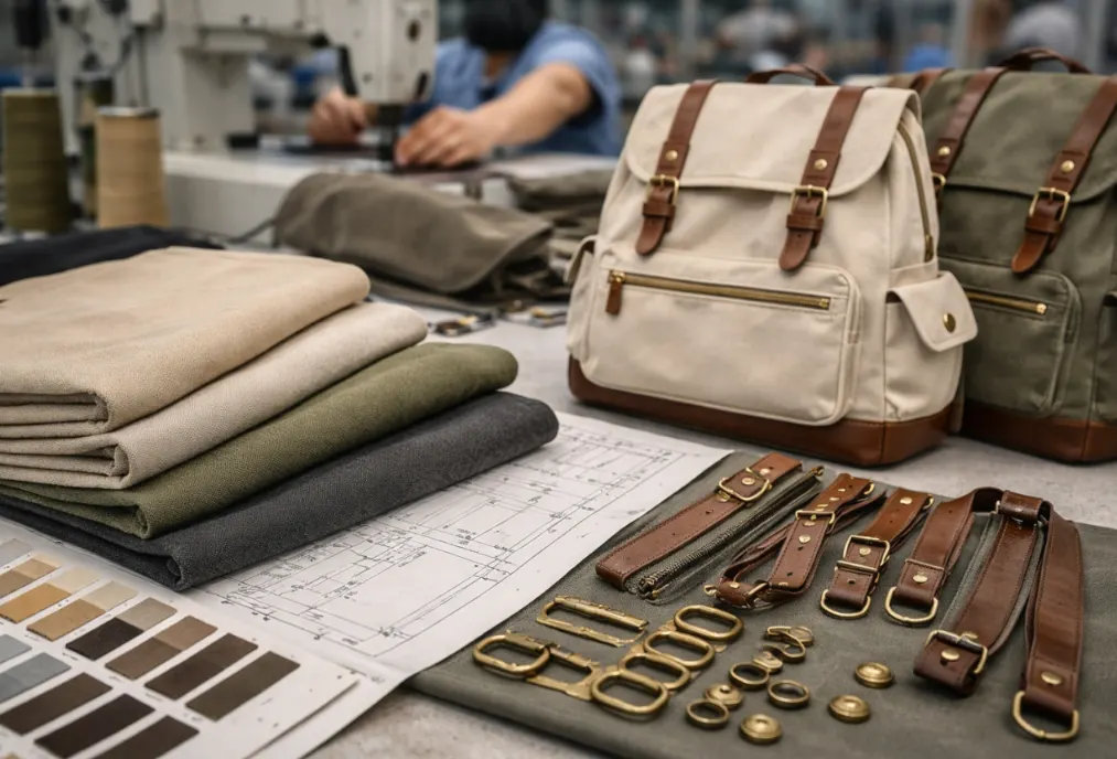 canvas backpack manufacturer2