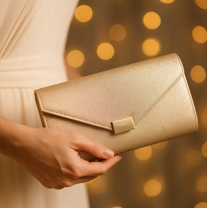 champagne clutch bag1