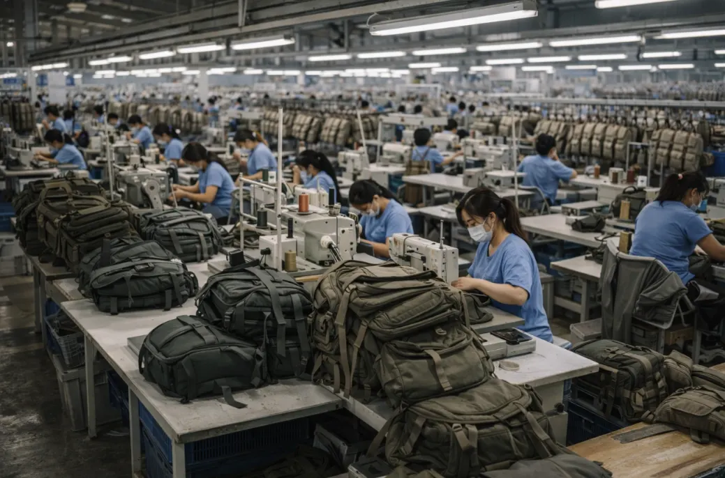 backpack manufacturing process1