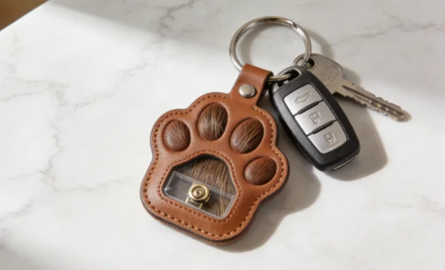 Paw Print Leather Keychain With Hair Compartment: Buyer Checklist Paw Print Leather Keychain With Hair Compartment: Buyer Checklist