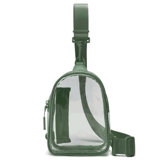 Waterproof PVC Clear Sling Bag Crossbody Chest Pack with Adjustable Strap