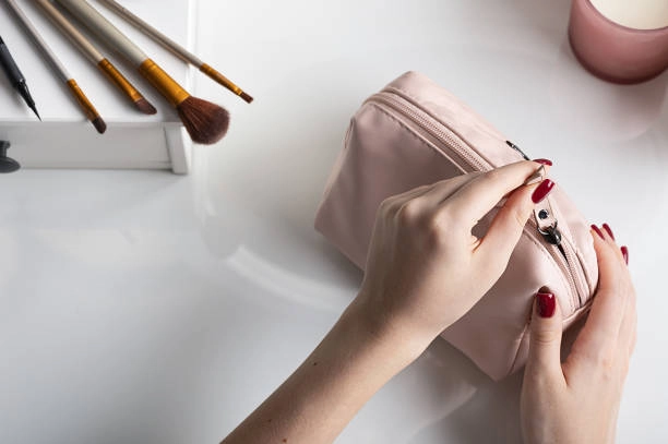 leather cosmetic bags, cosmetic makeup bag