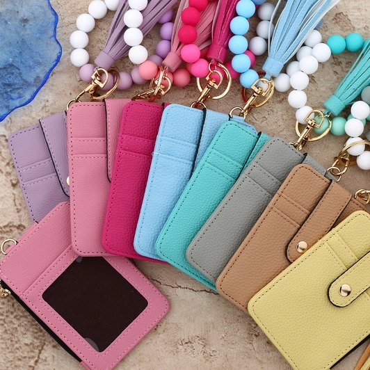 Pu Leather ID Card Purses