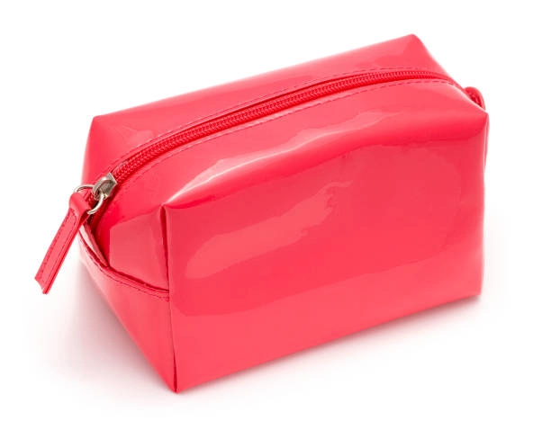 pink cosmetics bag